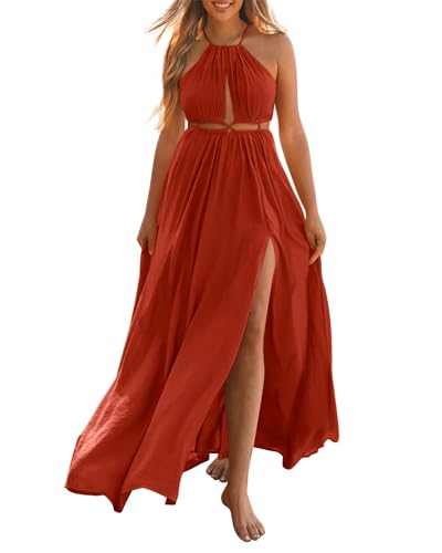 Solid Orange Red