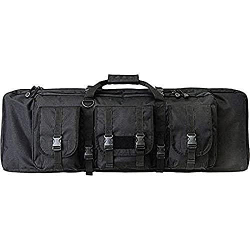 Uncle Mike's Tactical Rifle Case - Durable Gun Bag for AR-15, Hunting & Range Use - Perfect for Firearm Storage & Transportation