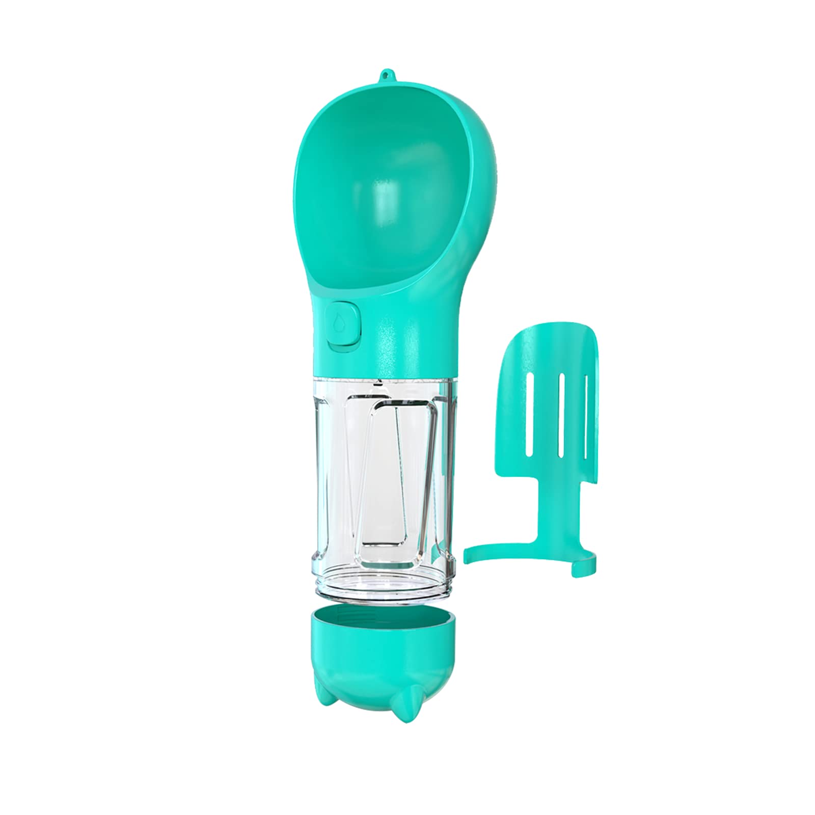 LAJUMP Portable Dog Water Bottle with Folding Bowl - Leak-Proof Pet Travel Bottle for Hiking, Walking, and Outdoor Adventures