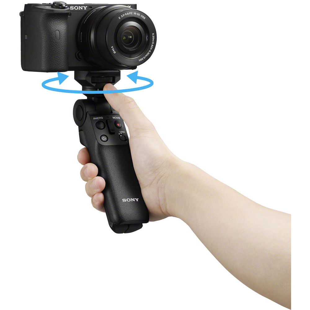Sony GP-VPT2BT Wireless Shooting Grip with Bluetooth - Compatible with Sony Cameras for Vlogging, Travel & Outdoor Photography - Perfect for YouTube Creators & Content Makers