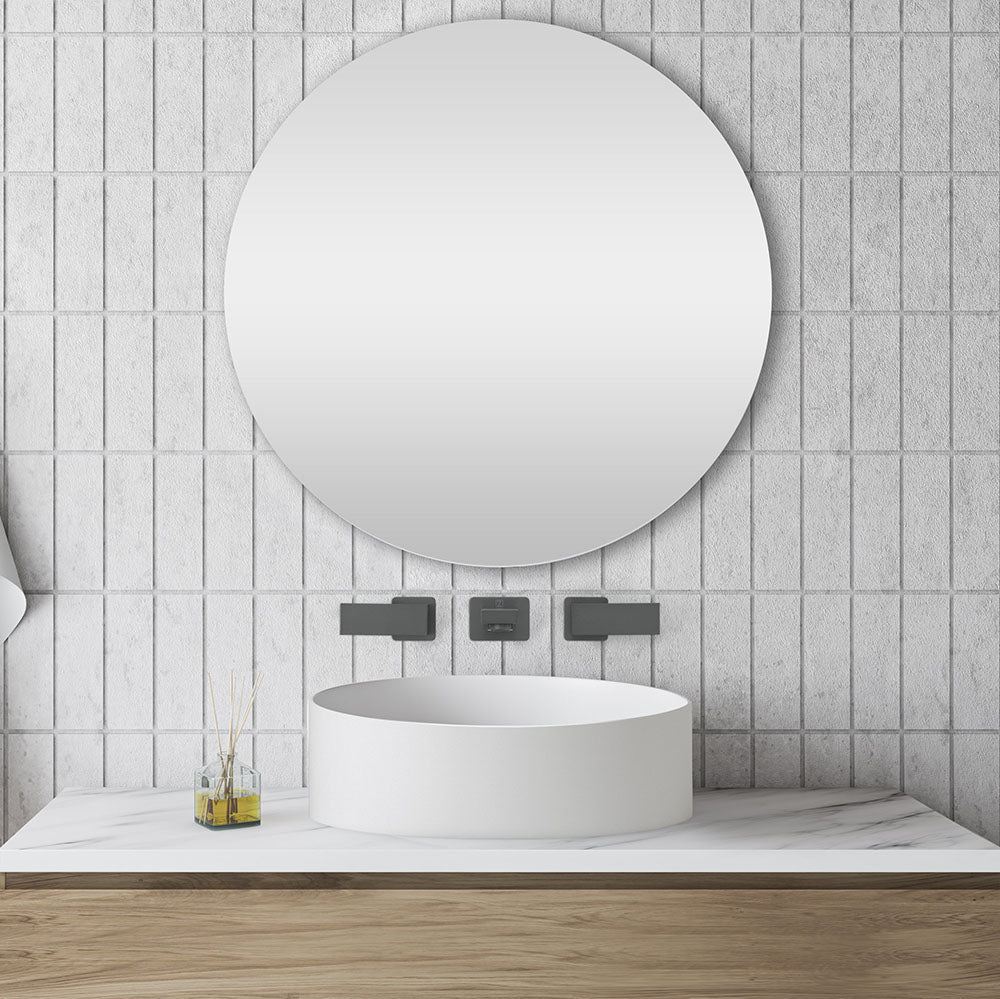 ZLINE Bliss Wall Mount Bathroom Faucet - Modern Matte Black Finish - BLS BFW Model - Perfect for Spa-Like Showers and Luxury Bathroom Renovations
