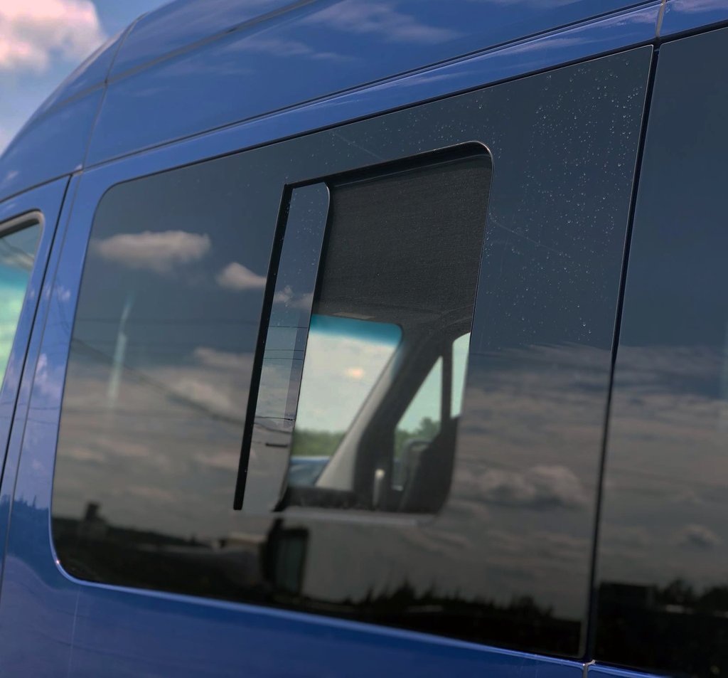 AMA Driver Side Forward Screened Half Slider Window for 2007-2024 Vehicles - Perfect for Off-Roading & Truck Customization