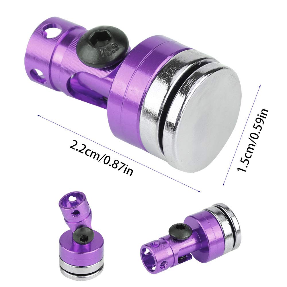 Tbest 4PCS Alloy Magnetic Body Post Mount for 1:10 Scale RC Drift Cars - Durable Shell with Strong Magnets for Secure Body Mounting - Perfect for RC Racing and Drifting Competitions