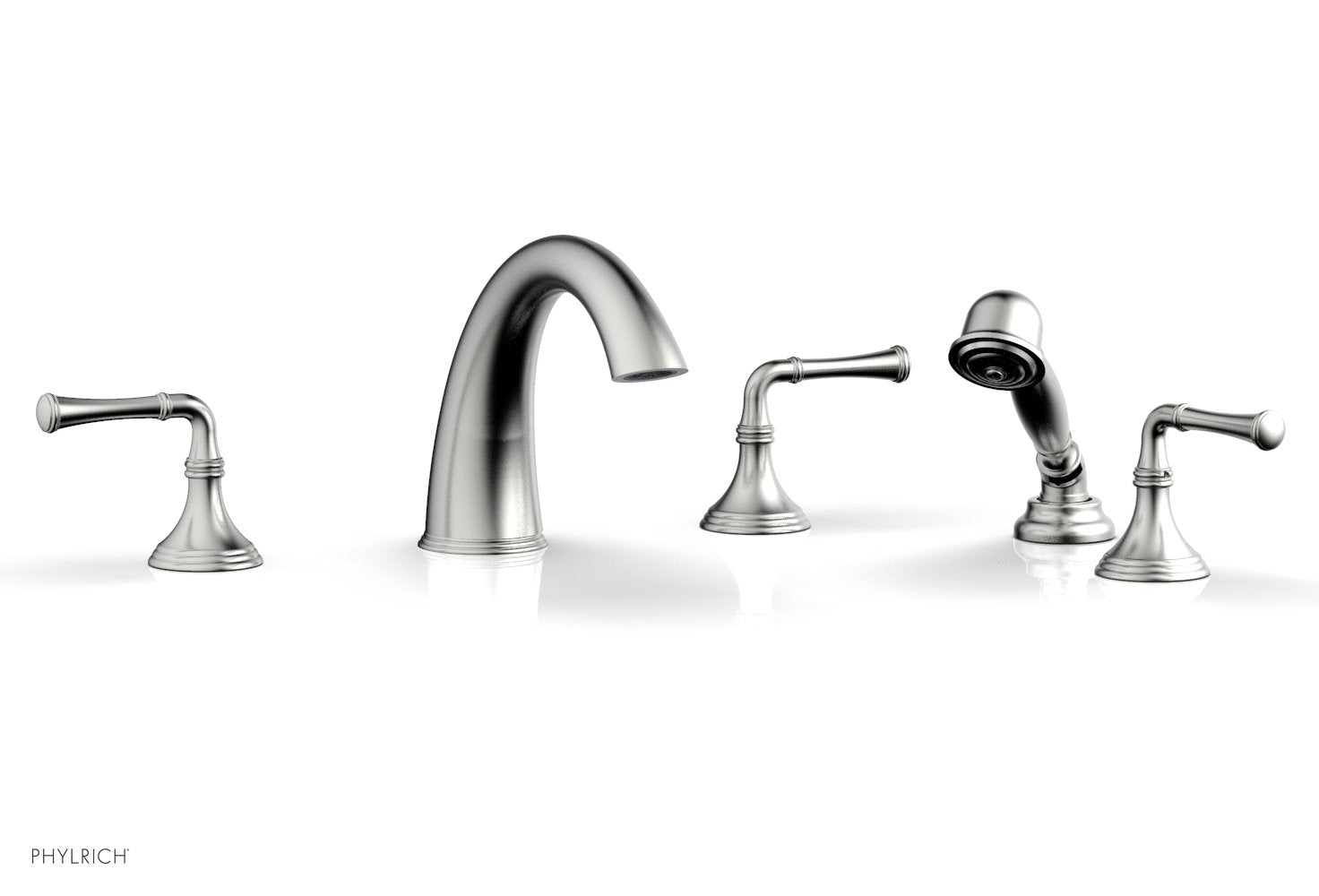 3-Ring Deck Tub Set with Hand Shower D2205E1 - Premium Bathroom Faucet for Modern Homes, Perfect for Bathroom Renovation & Spa Relaxation