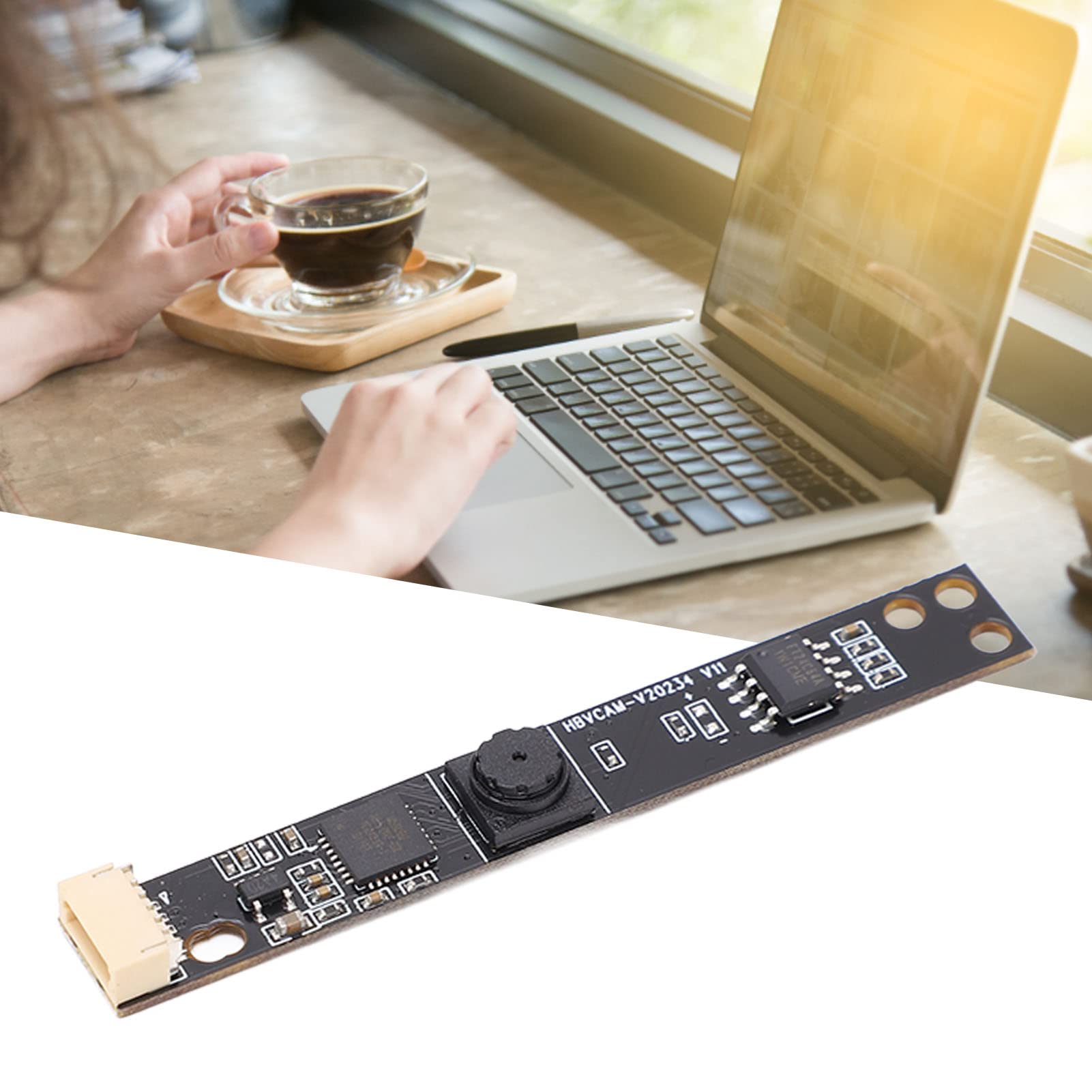 0.3MP USB Camera Module with OV7675 Chip - 30FPS 640x480 Resolution Mini Webcam for Laptop & PC | Plug & Play USB Interface | Ideal for Video Conferencing, Online Classes & Live Streaming
