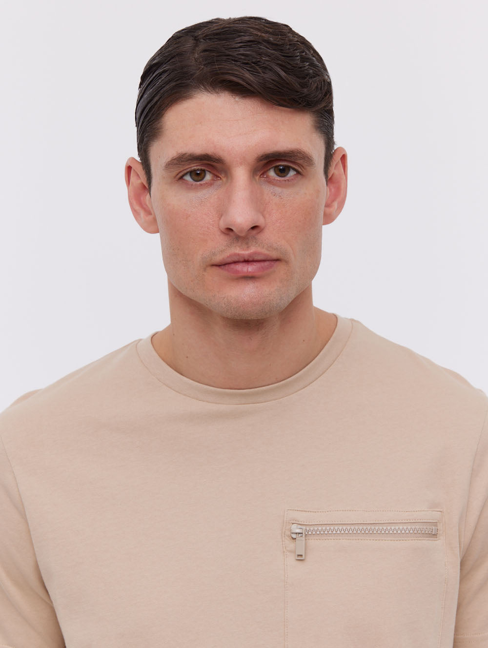 Hapsi Men's Casual Pocket T-Shirt - Comfortable Cotton Tee for Everyday Wear | Perfect for Work, Gym, and Weekend Outings