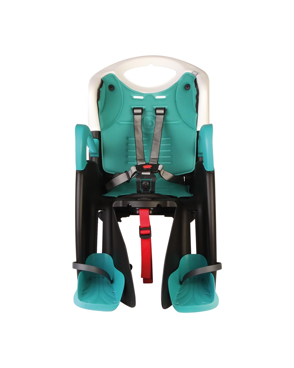 Tiger Child Bike Seat with Rack Mount & Reclining Function - Safe Bicycle Carrier for Kids | Mounts on Existing Bike Rack (Rack Not Included) | Made in Italy | Perfect for Family Cycling & Outdoor Adventures