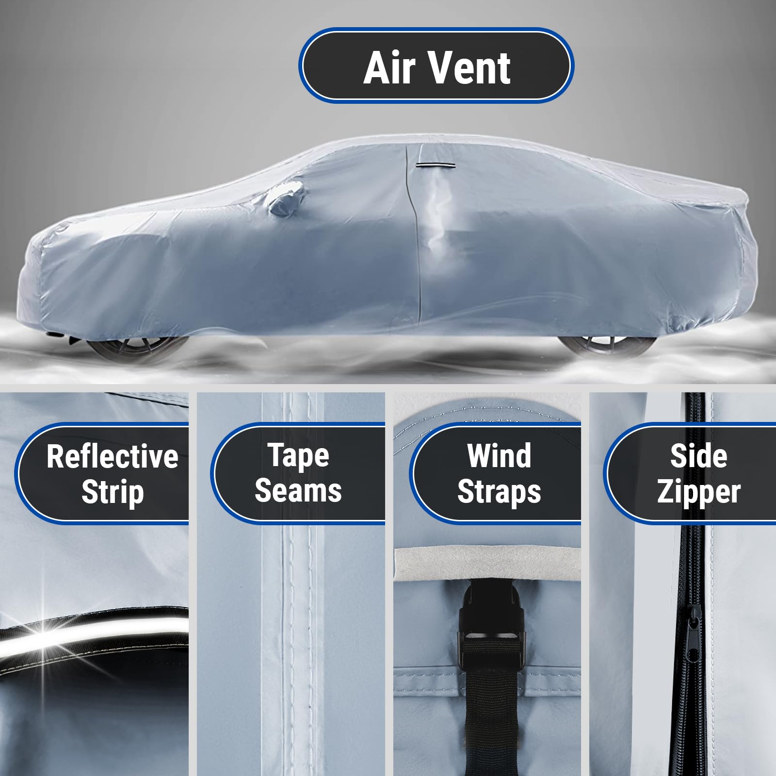 1971-1978 Dodge Charger Waterproof Car Cover - Form-Fit Padded Protection for Outdoor Parking