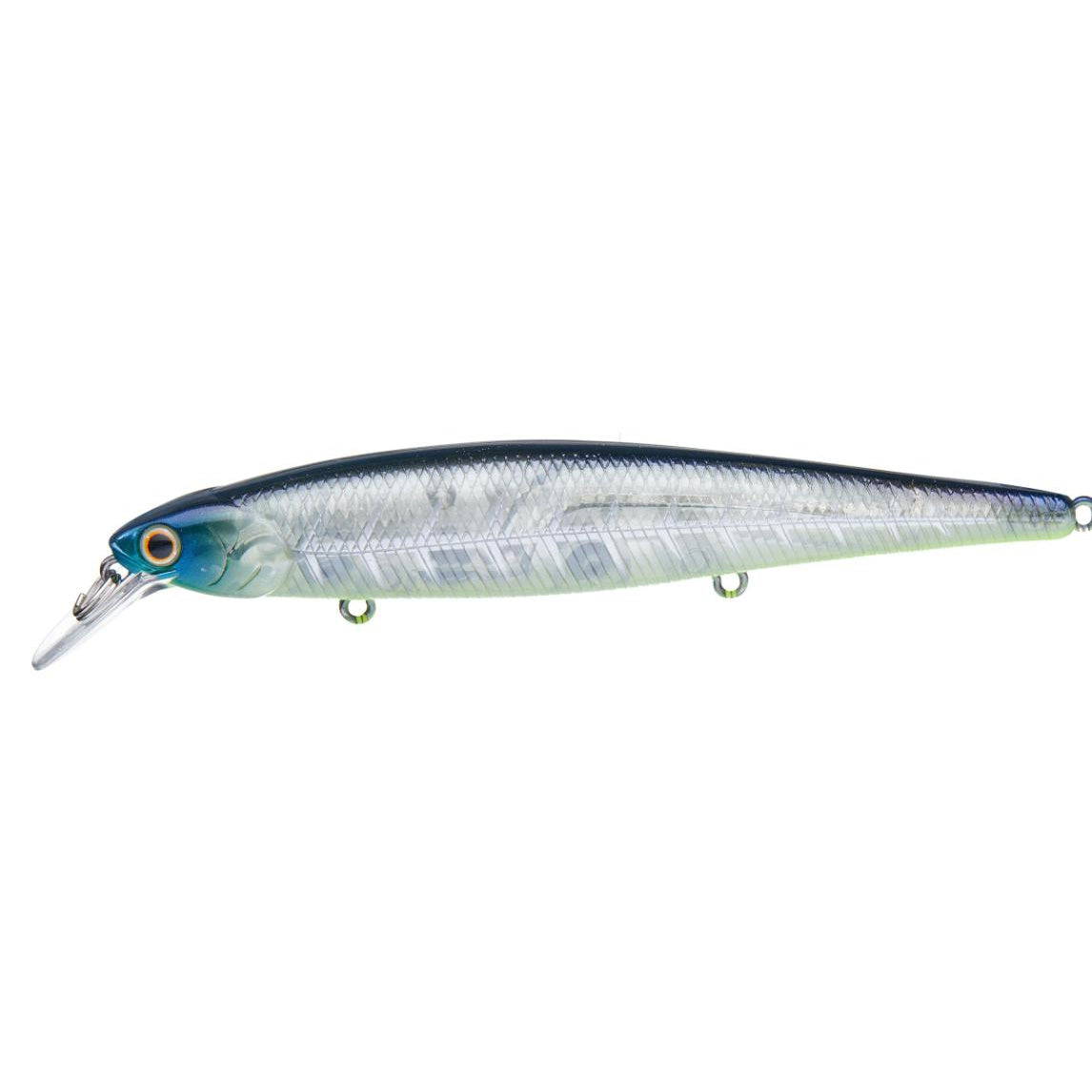 Lucky Craft Slender Pointer MR Jerkbait Fishing Lure - Topwater Bass Bait for Freshwater & Saltwater - Perfect for Casting, Trolling, and Jerking Techniques