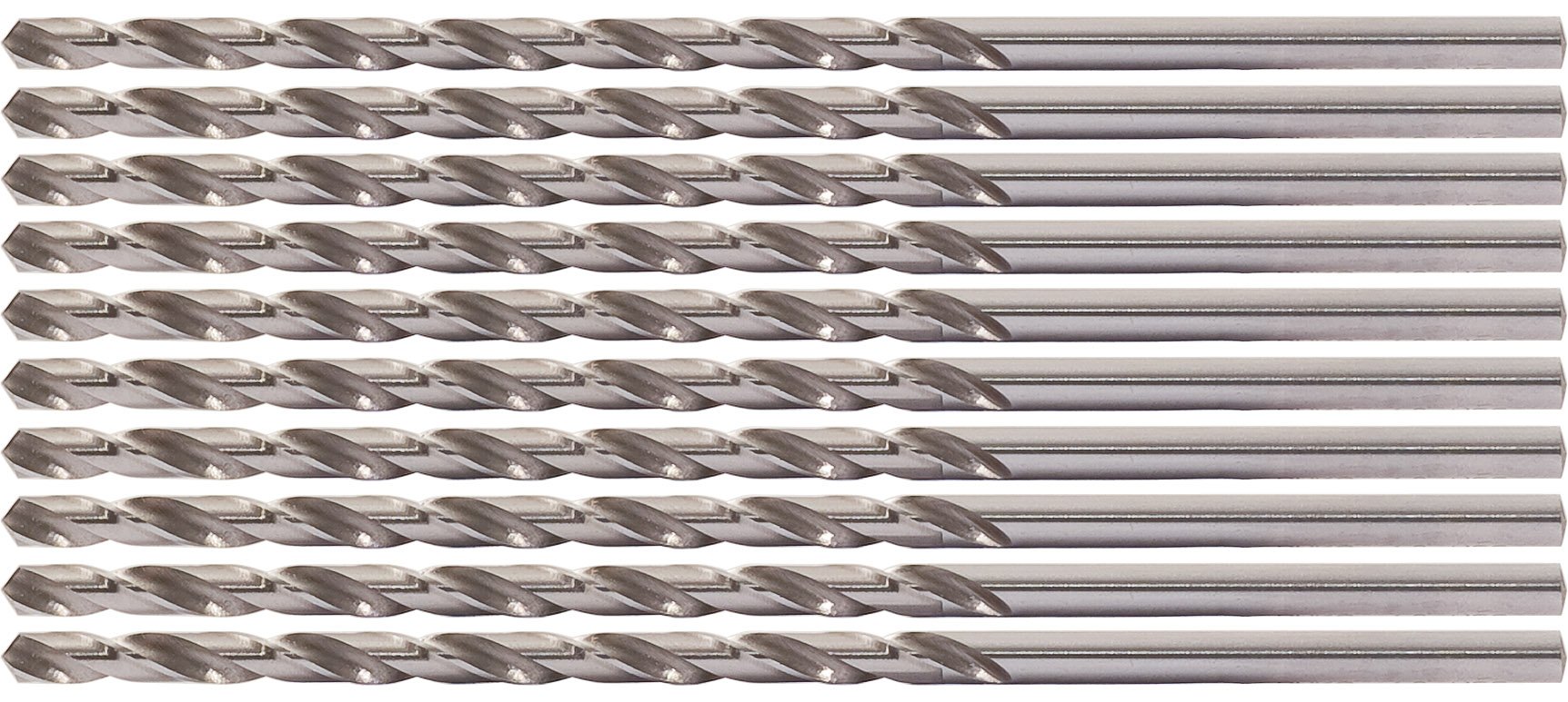 High-Speed Steel (HSS) Twist Drill Bit Set - 6mm Diameter, 10-Pack for Metal, Wood & Plastic Drilling | Perfect for DIY Projects & Professional Use