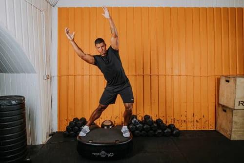 Power Plate Pro5HP Vibration Platform Trainer - Full Body Workout Machine for Fitness, Weight Loss & Recovery - Home Gym Equipment for Toning & Muscle Activation | Perfect for Home, Gym & Rehabilitation