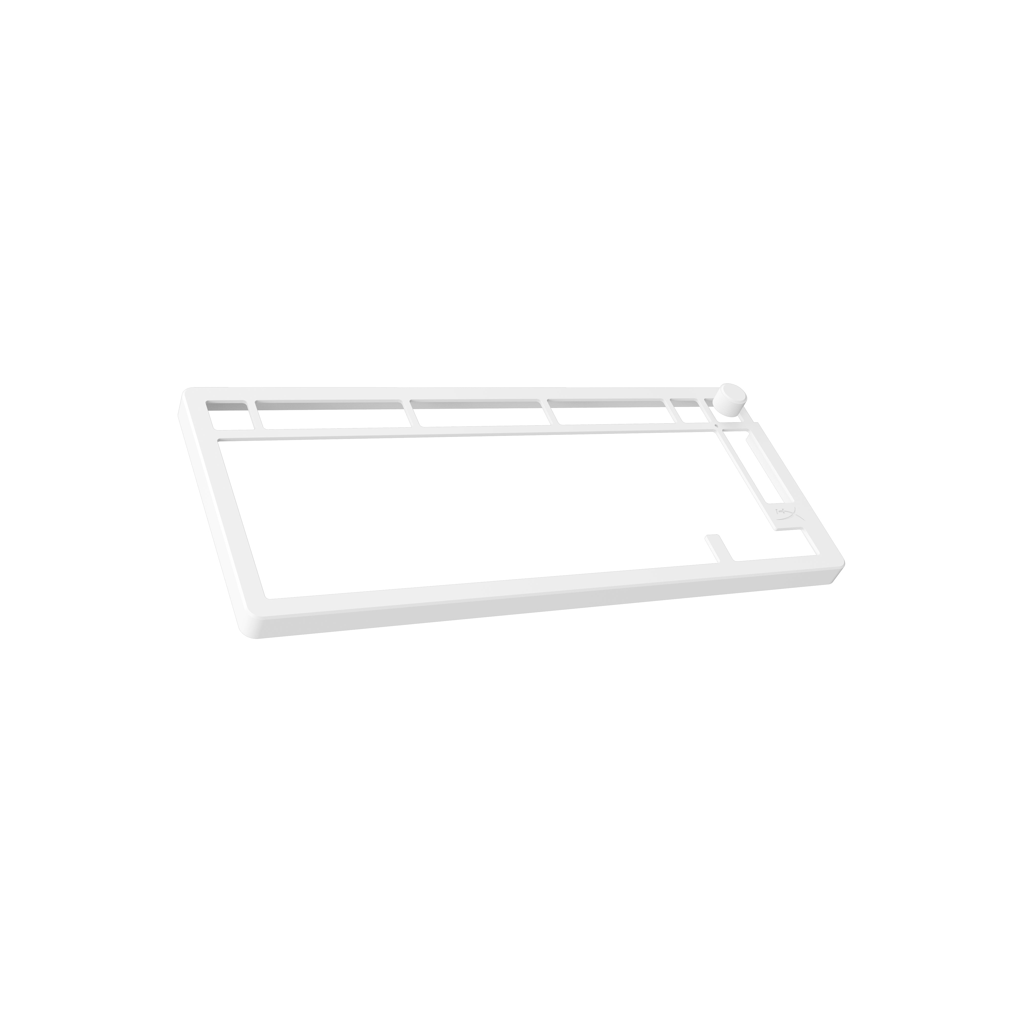 HyperX Alloy Rise White Keyboard Top Plates - Premium Metal Replacement for Mechanical Keyboards | Perfect for Gaming, Typing & Office Work