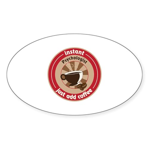 White - Instant Psychologist Sticker