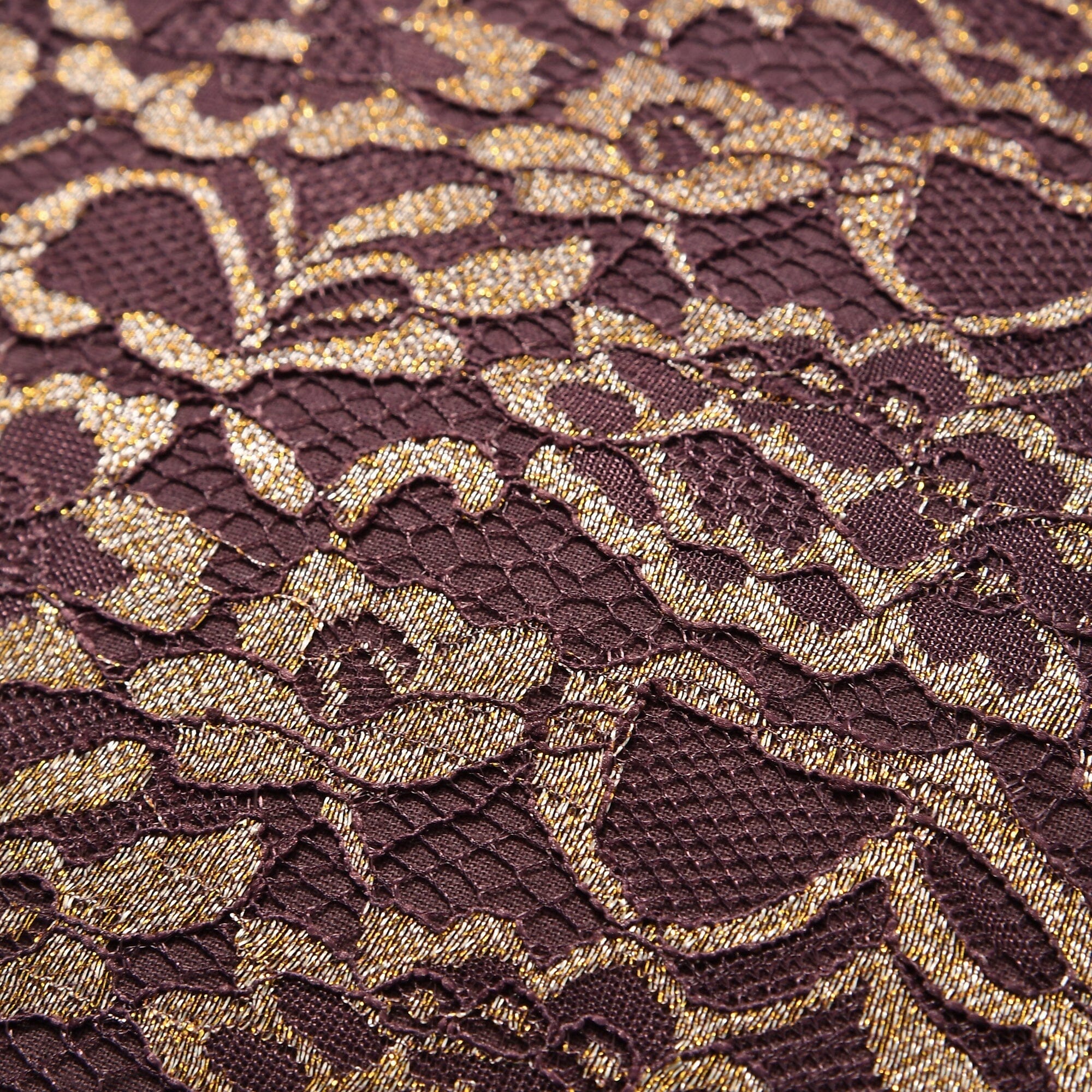 Elegant Dark Purple Flower Lace Cushion Cover 18x18 Inches - Perfect for Sofa, Bedroom Decor and Home Styling