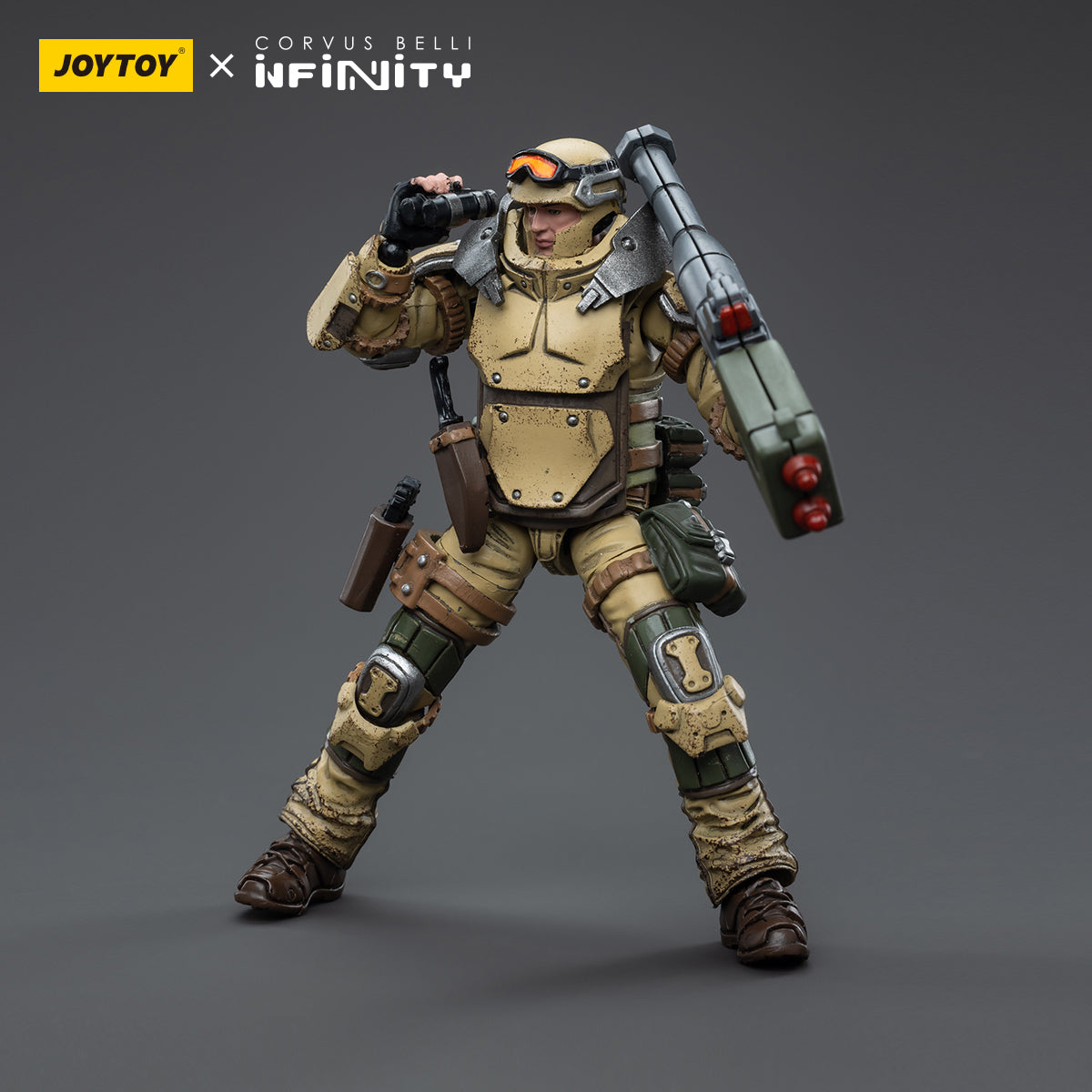 JOYTOY 1/18 Scale 3.75 Inch Infinity Ariadna Marauders 5307th Range Pack Action Figure Set (4 Pieces) - Perfect for Collectors, Wargaming & Tabletop Battle Scenes