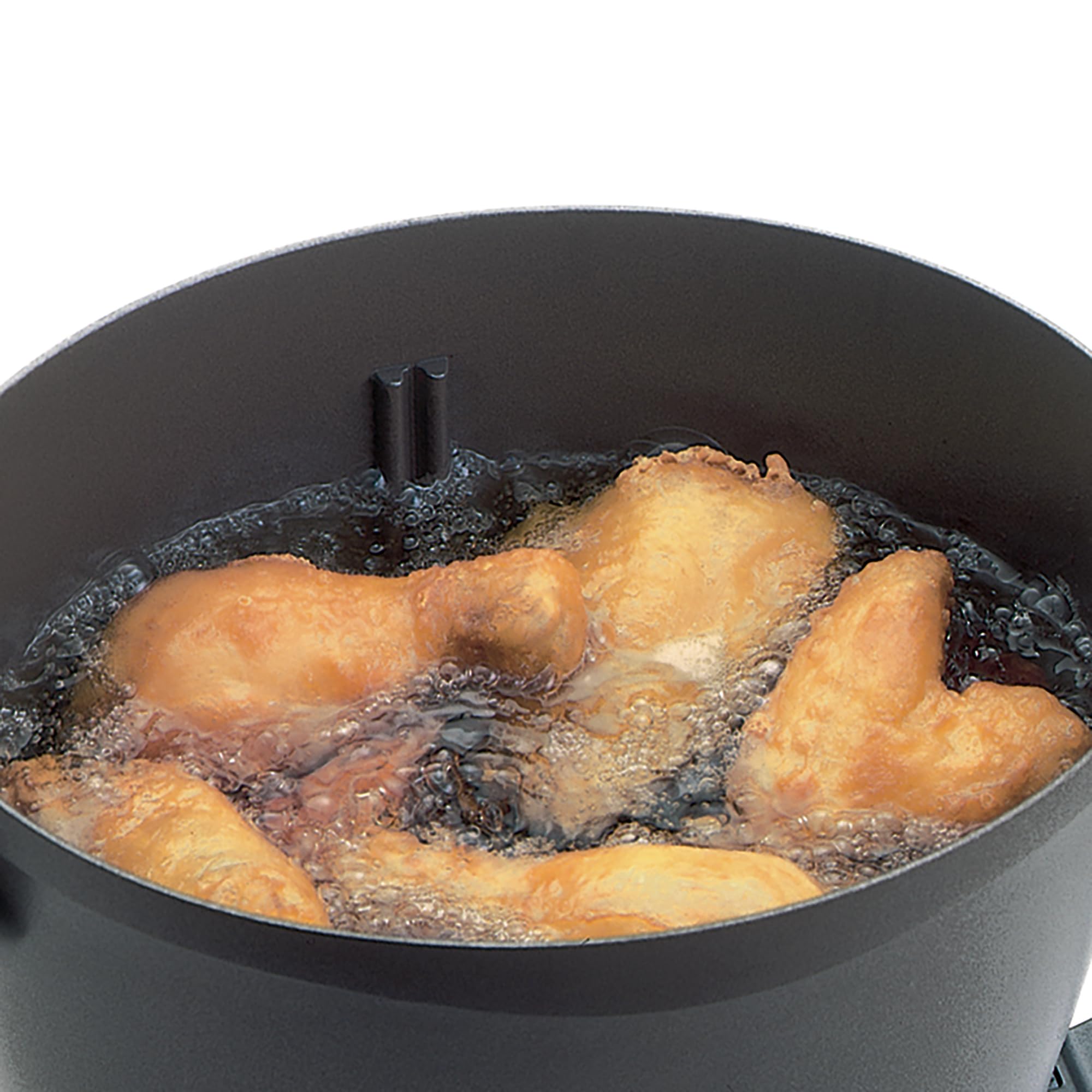 Presto 05450 DualDaddy Electric Deep Fryer - 2 Basket Deep Fryer for Home Use, Black | Perfect for Frying Chicken, French Fries, Onion Rings & More | Commercial Quality for Restaurants & Fast Food