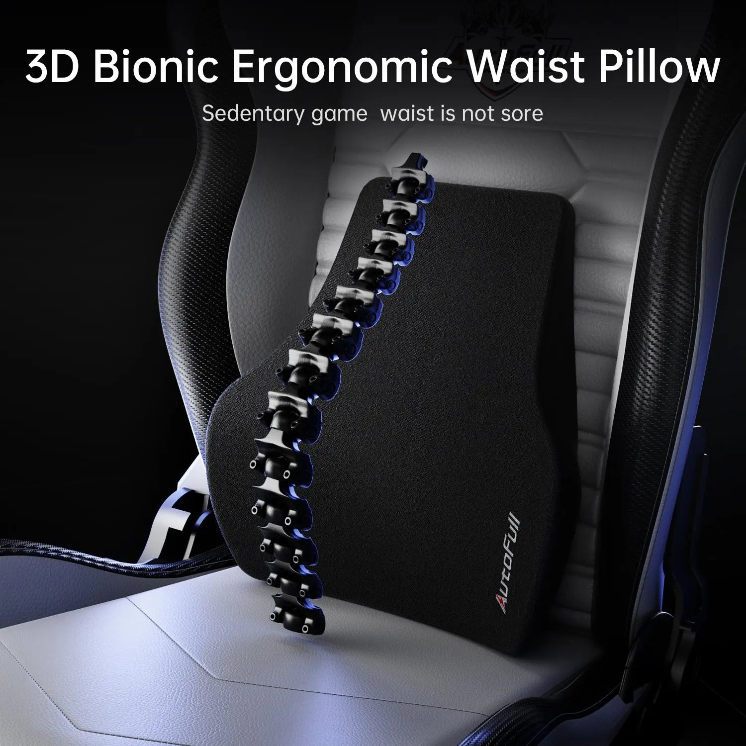 AutoFull C3 Ergonomic Gaming Chair with Adjustable Lumbar Support - Comfortable Racing Style Computer Chair for PC Gamers & Office Workers, Perfect for Long Gaming Sessions & Home Office Use