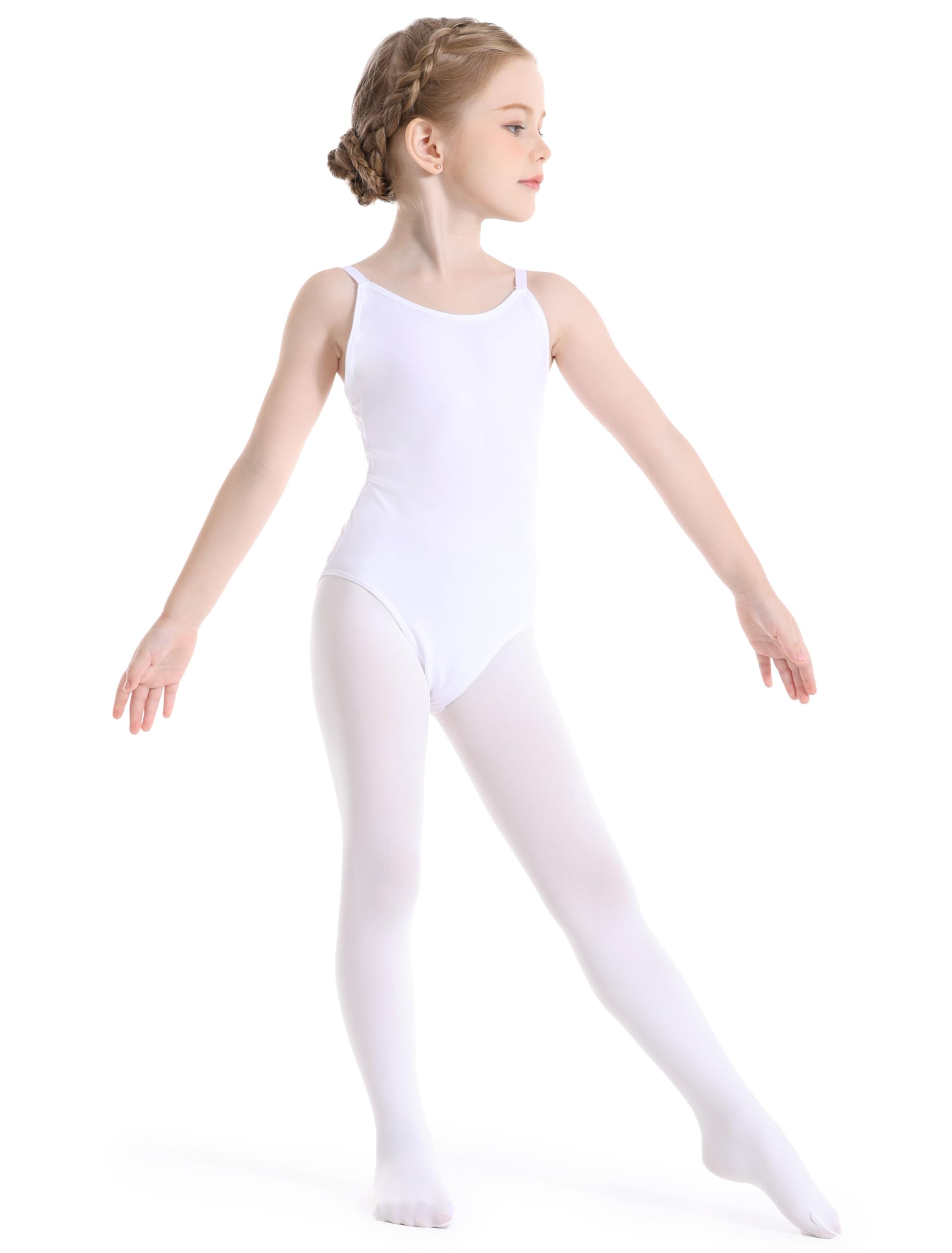 Super Soft Ballet Tights for Girls - Toddler & Kids Dance Leggings - Perfect for Ballet Classes, Dance Recitals & School Performances