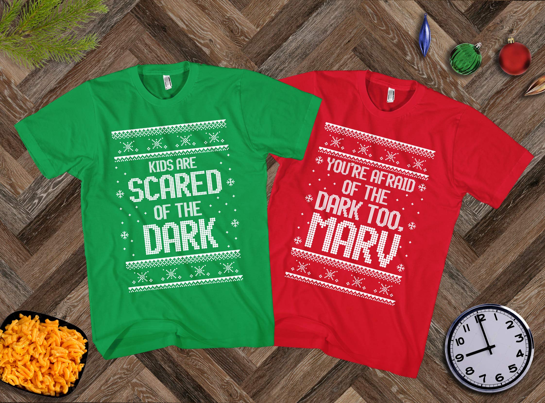 **Matching Couples Christmas Shirts - Funny 