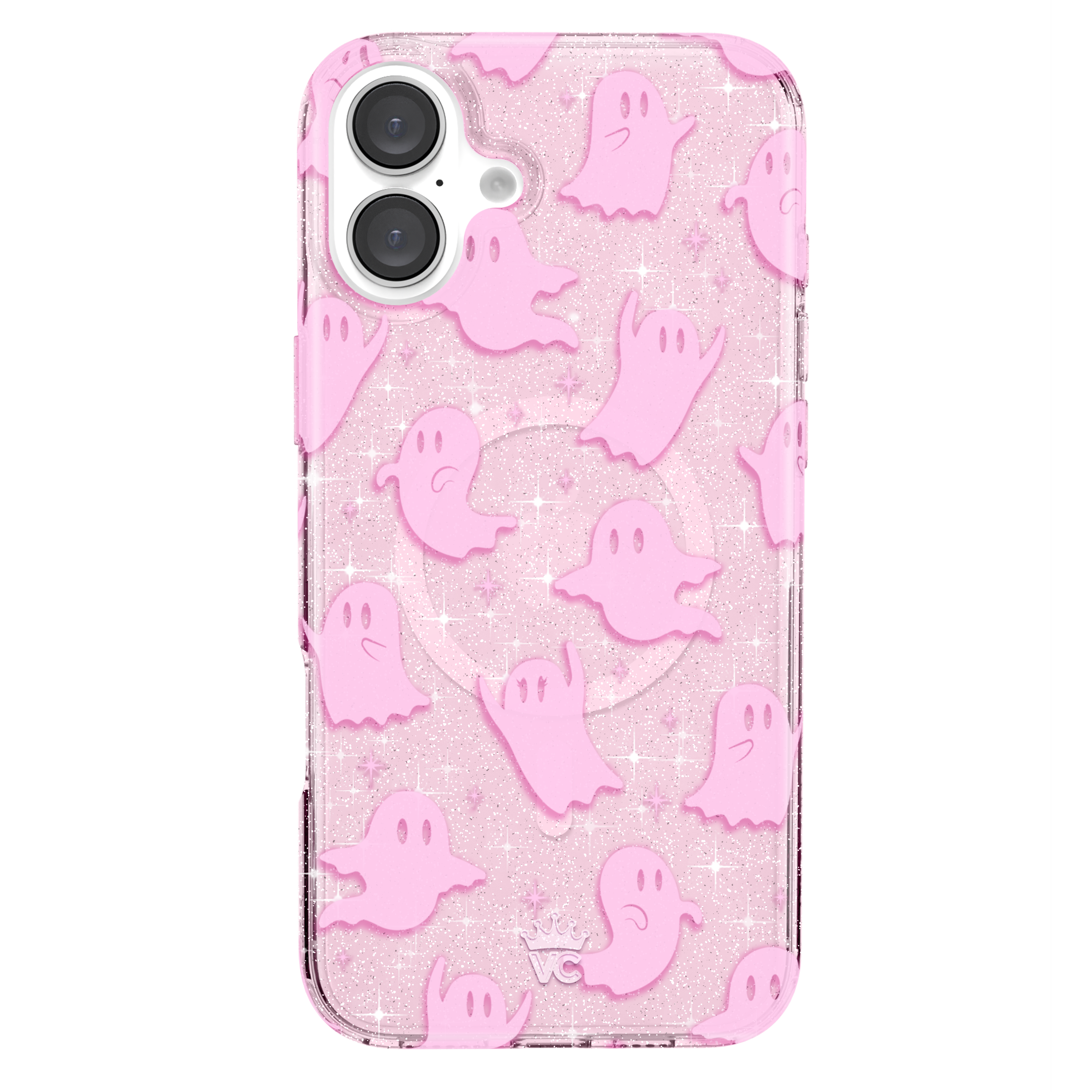 Pink Glitter iPhone Case - Sparkly Protective Cover for iPhone | Trendy & Durable Phone Case for Women, Girls | Perfect for Parties, Daily Use & Gifts