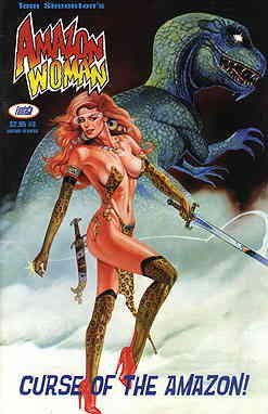 Amazon Woman (2nd Series) #3 VF/NM Condition - FantaCo Vintage Comic Book by Tom Simonton | Curse of the Amazon Storyline - Perfect for Comic Collectors & Superhero Fans