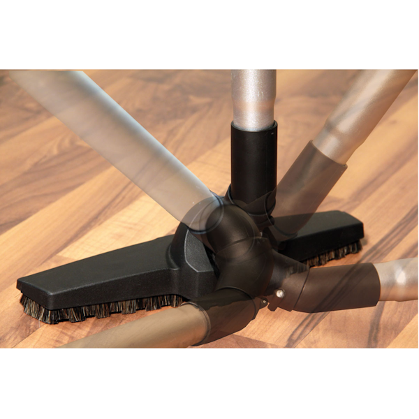 Wessel Werk Turn and Clean Hard Floor Brush 32mm - Durable Floor Scrubber for Tile, Laminate & Vinyl - Perfect for Home, Office & Commercial Cleaning
