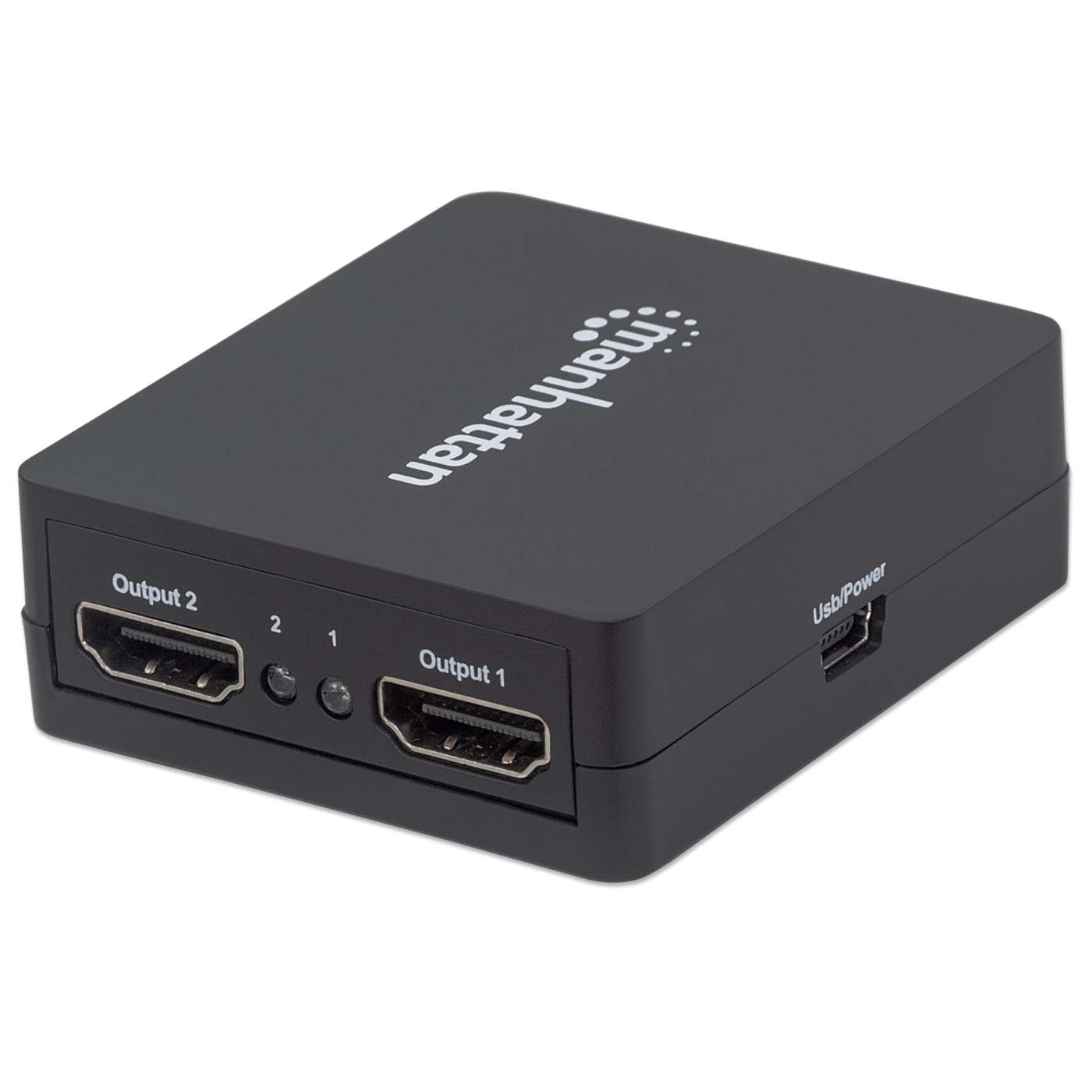 1080p 2 Port HDMI Splitter 1 in 2 Out - High Speed HDMI Duplicator for Dual Monitor Display | Perfect for Home Theater, Gaming & Office Setup