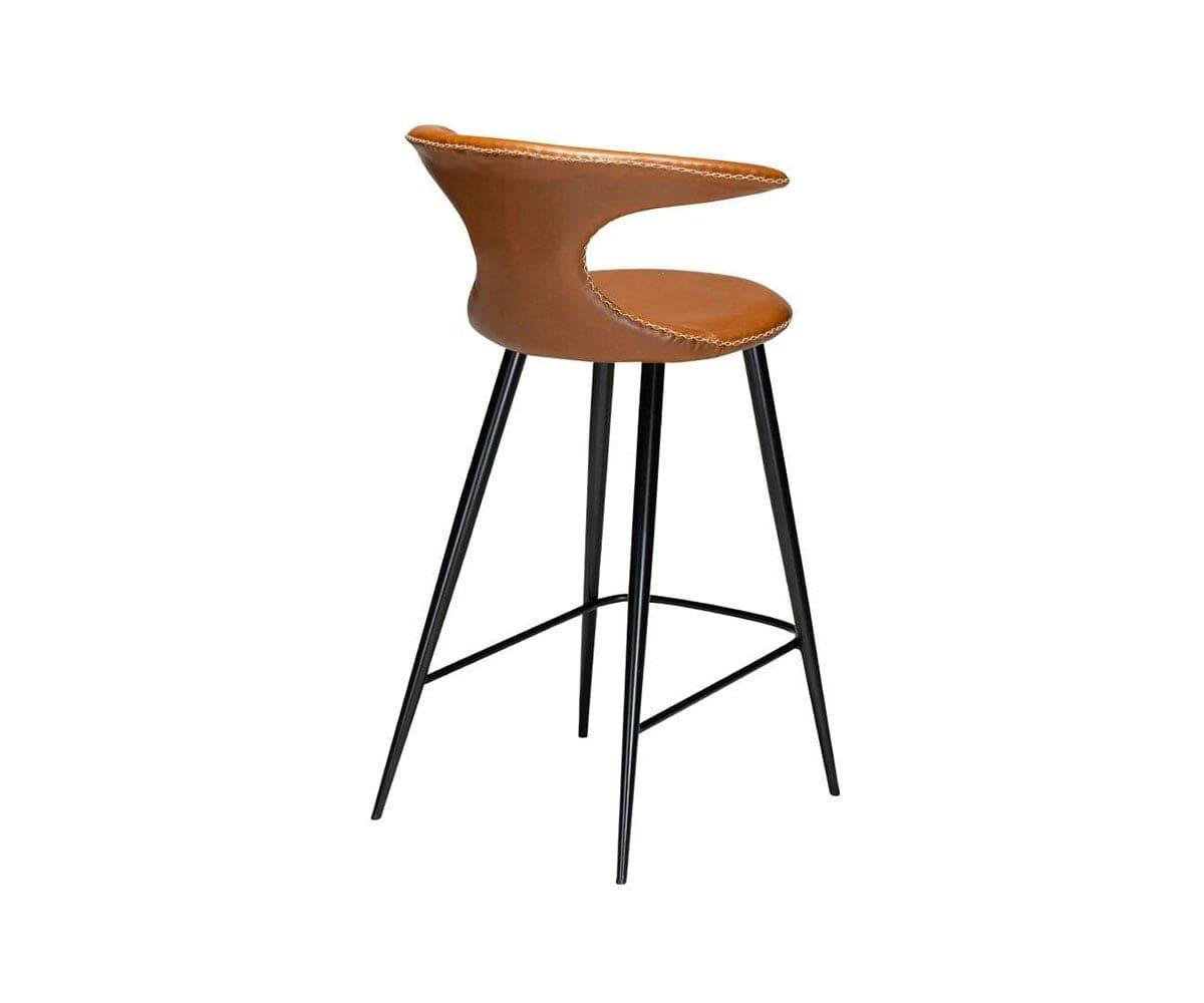 Drake Counter Stool - Modern Kitchen Bar Stools with Back Support, Adjustable Height for Breakfast Nook, Home Bar & Dining Room - Set of 2