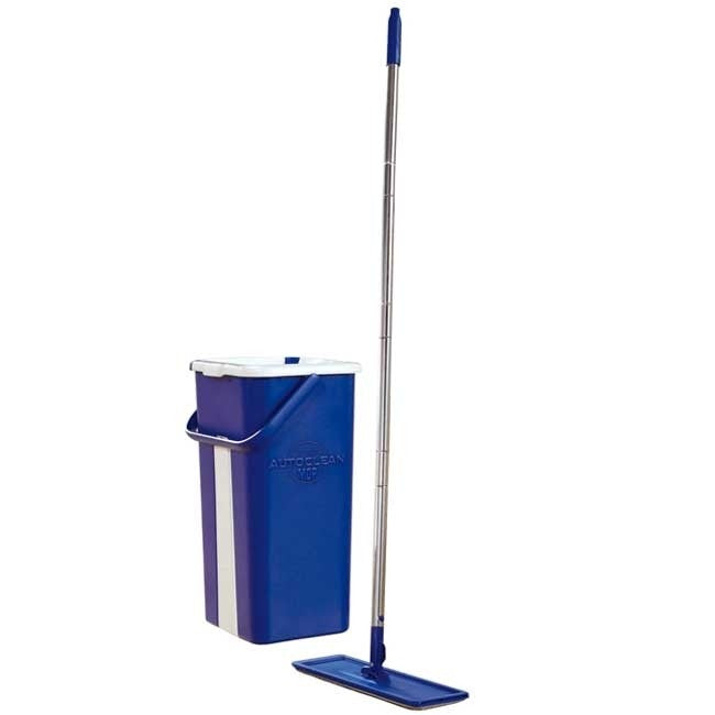 Starlyf Self-Cleaning Mop - Hands-Free Auto Wringing Mop with 360° Rotation for Hardwood Floors & Tile - Perfect for Kitchen, Living Room & Pet Hair Cleaning