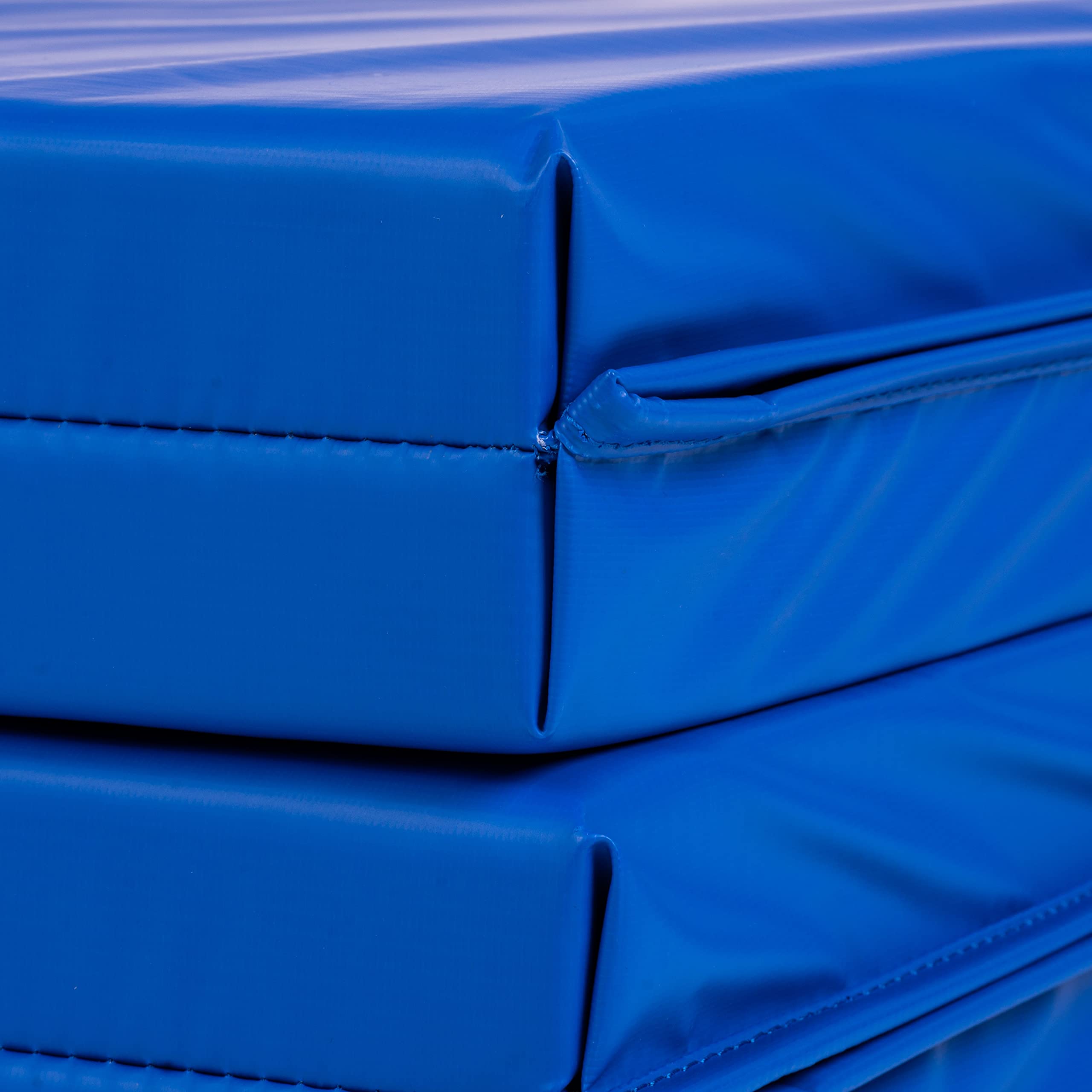 Going One Folding Gymnastics Mat - 240 cm Tumble and Exercise Gym Mat for Home - 8' x 4' x 2