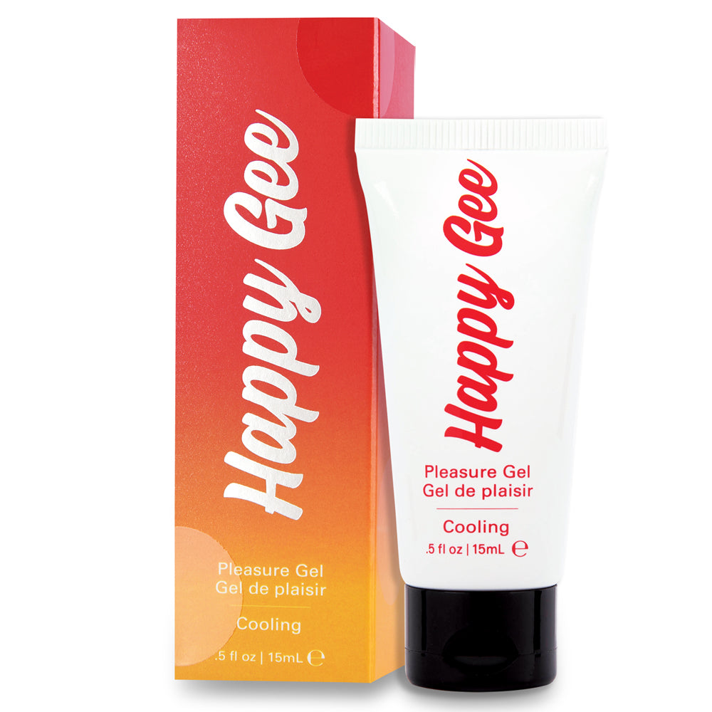 Jelique Happy Gee Cooling G Spot Stimulant Balm for Women - Intimate Arousal Gel, Sensual Massage Lotion for Enhanced Pleasure - Perfect for Couples & Solo Play