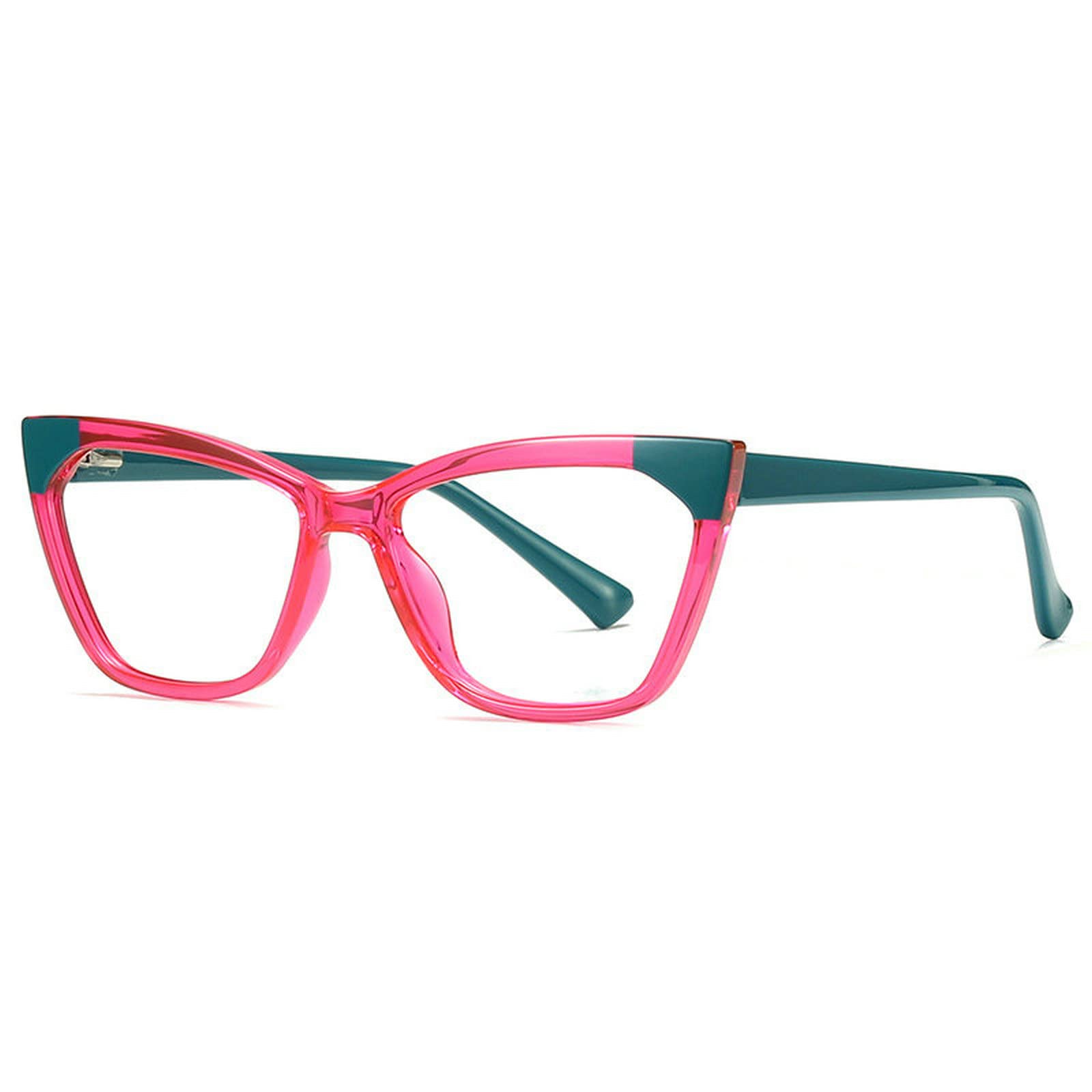 Blue Light Blocking Reading Glasses - Retro Cat Eye TR90 Spring Hinge Readers for Women & Men | Fashionable Computer Glasses for Office, Gaming & Screen Time Protection
