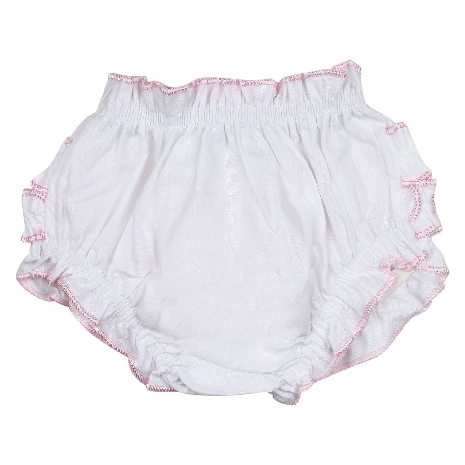 **GURU KRIPA Baby Girl Cotton Panty Set - 3-Piece Soft Fabric with Back Frill for Comfort & Style | Perfect for Daily Wear, Playtime & Special Occasions**