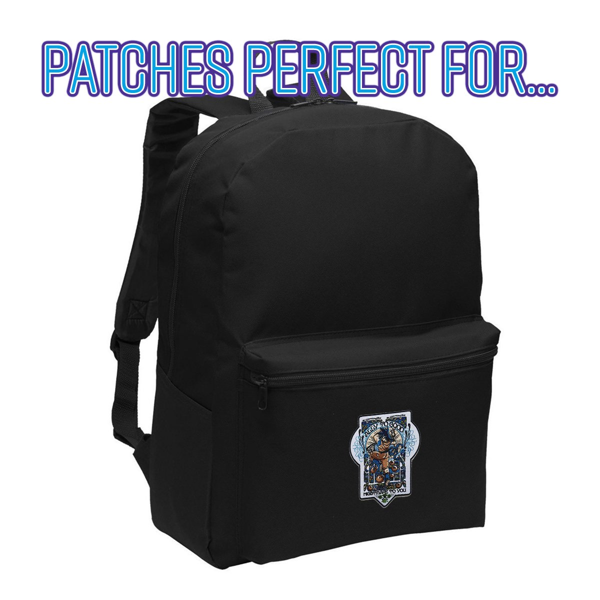 Ally to Good Parody Iron On Patch - Fun & Edgy Sew-On Applique for Jackets, Bags & DIY Crafts - Perfect for Costumes, Gifts & Personalization
