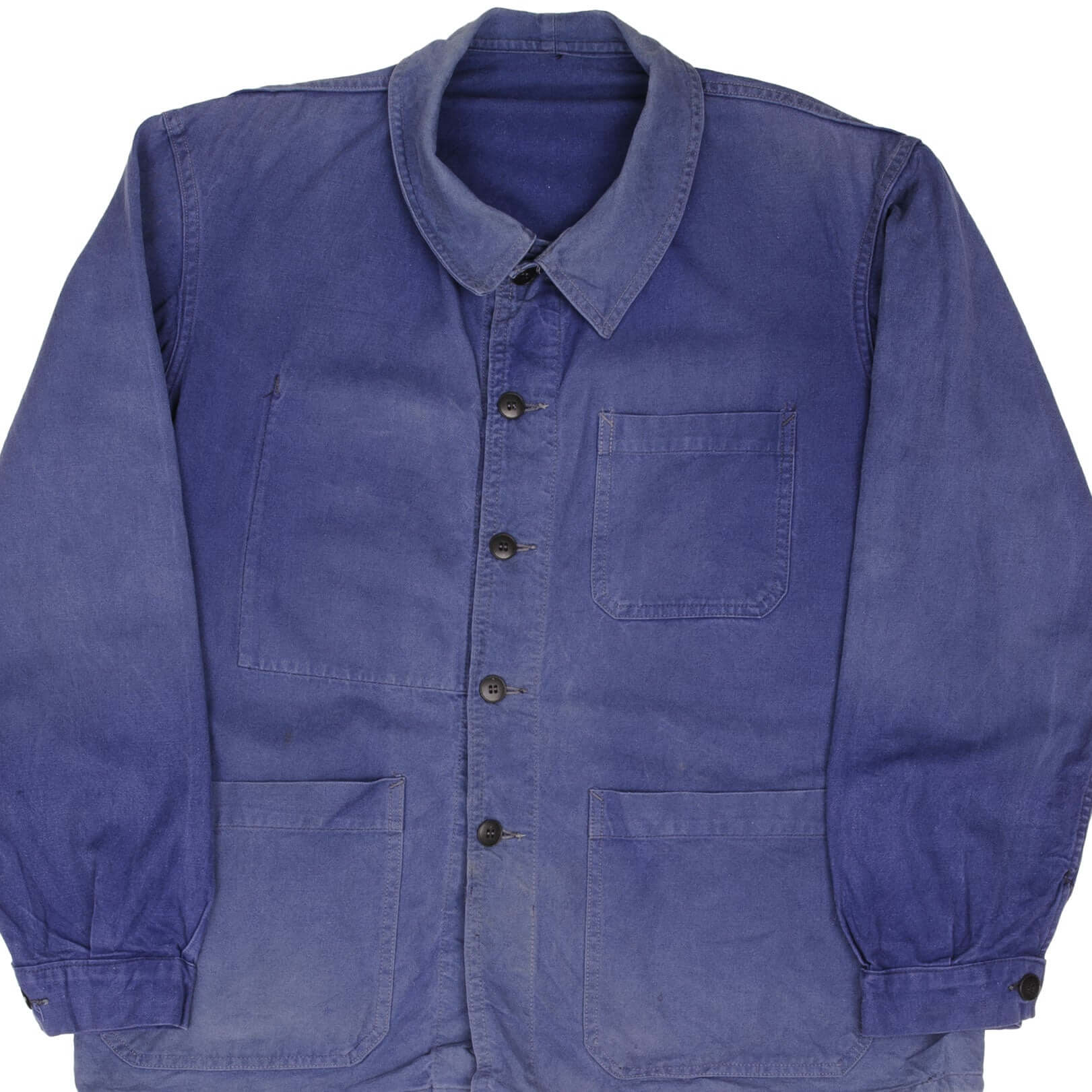 Vintage 1960s French Workwear Jacket - Medium Size | Retro Style for Men & Women | Perfect for Outdoor Work, Casual Wear & Vintage Fashion Enthusiasts