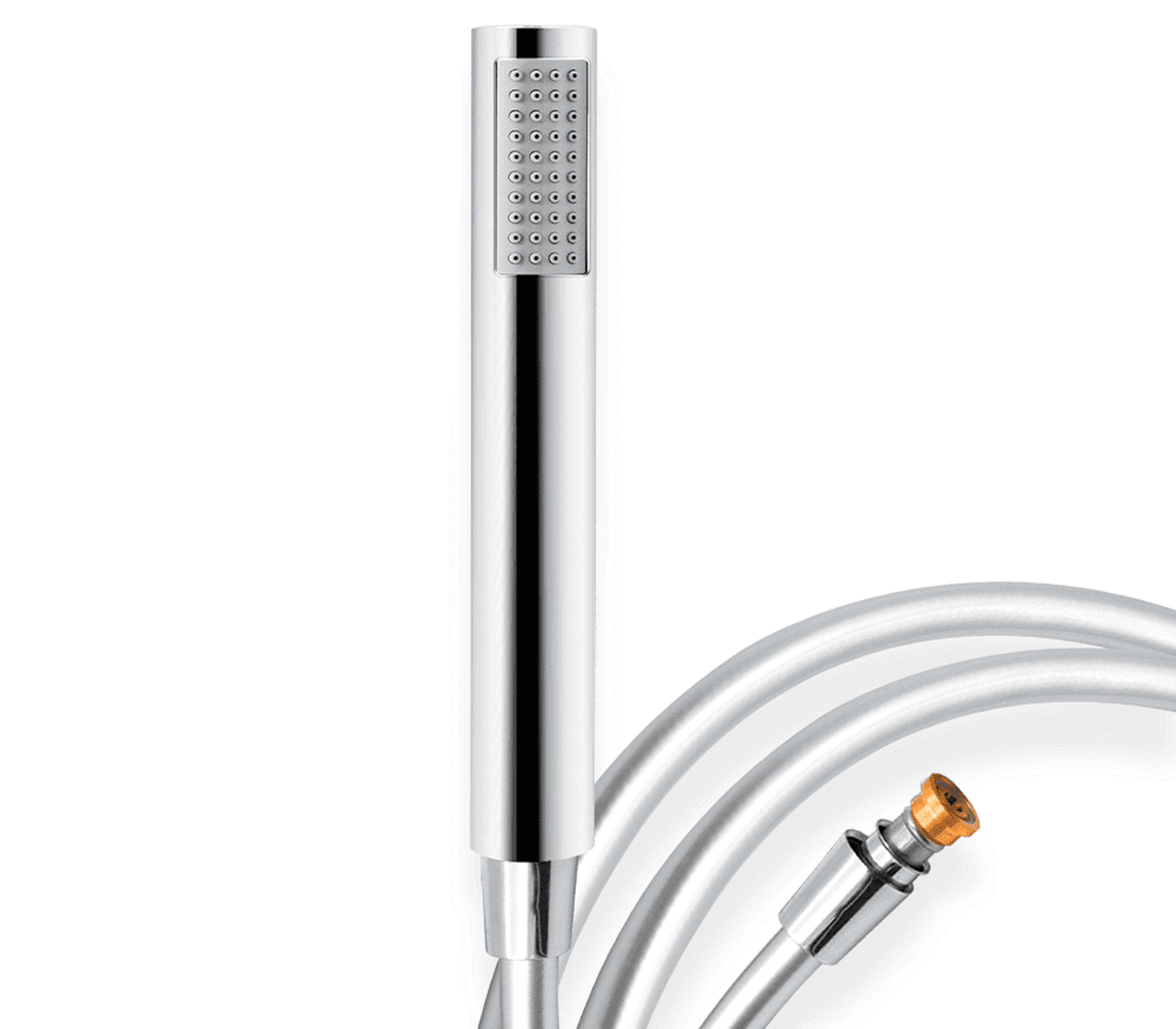 Premium Chrome Plated Belt G Tubular Shower Phone Holder - Perfect for Bathroom, Spa, and Salon Use