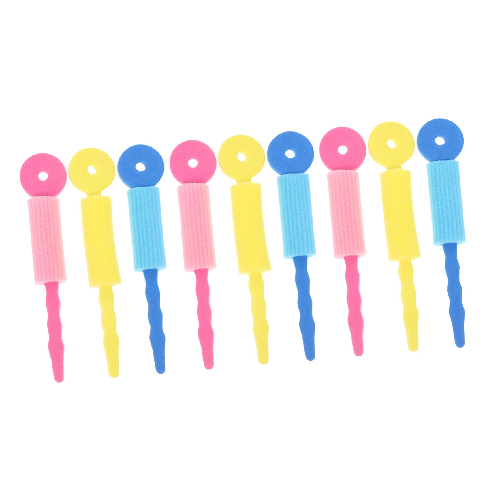 Beavorty 9 Pcs Sponge Hair Rollers for Women & Girls - Non-Damaging Curling Tool for Wavy & Curly Hair - Perfect for Overnight Styling, Home Salon & Party Hairstyles