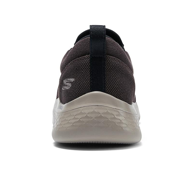 GO WALK FLEX 216802/BRN - Comfortable Slip-On Walking Shoes for Men & Women - Perfect for Travel, Work & Everyday Wear