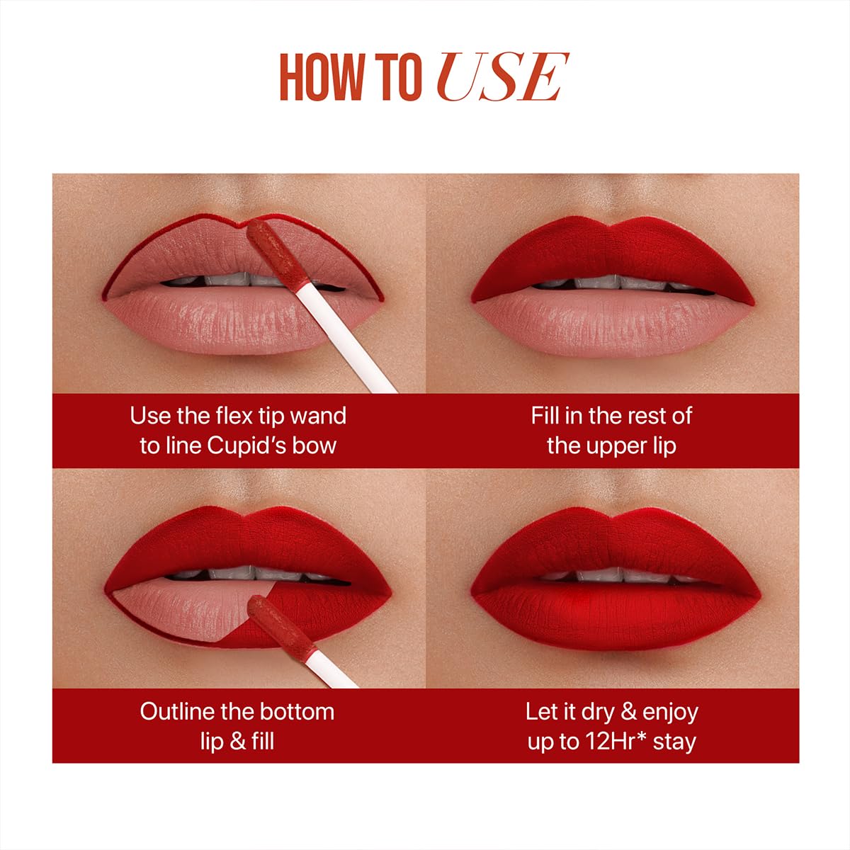 MyGlamm LIT Liquid Matte Lipstick - Swinger (Brick Red) | Long Lasting, Smudge Proof Matte Lipstick with Moringa Oil | 1.6ml | Perfect for Date Night, Parties & Everyday Wear