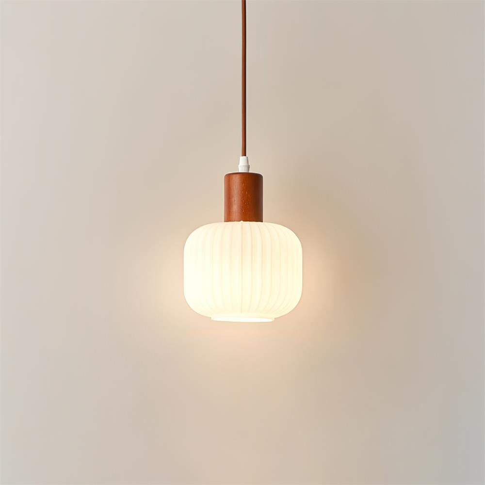 Walnut Wood & White