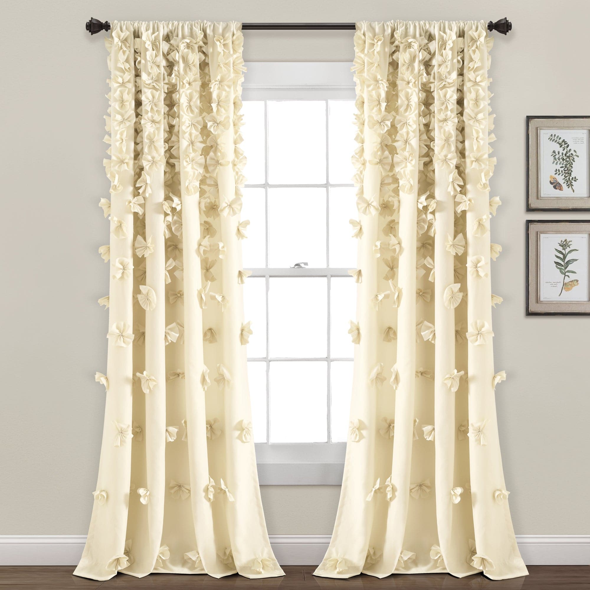 Stylish Riley Window Curtains for Living Room & Bedroom - Blackout & Thermal Insulated Drapes for Home Decor