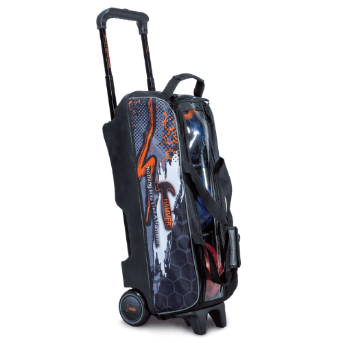 Premium Hammer Hybrid Triple Roller Bowling Bag for Men & Women – Durable, Lightweight & Spacious Design for League Play & Tournaments