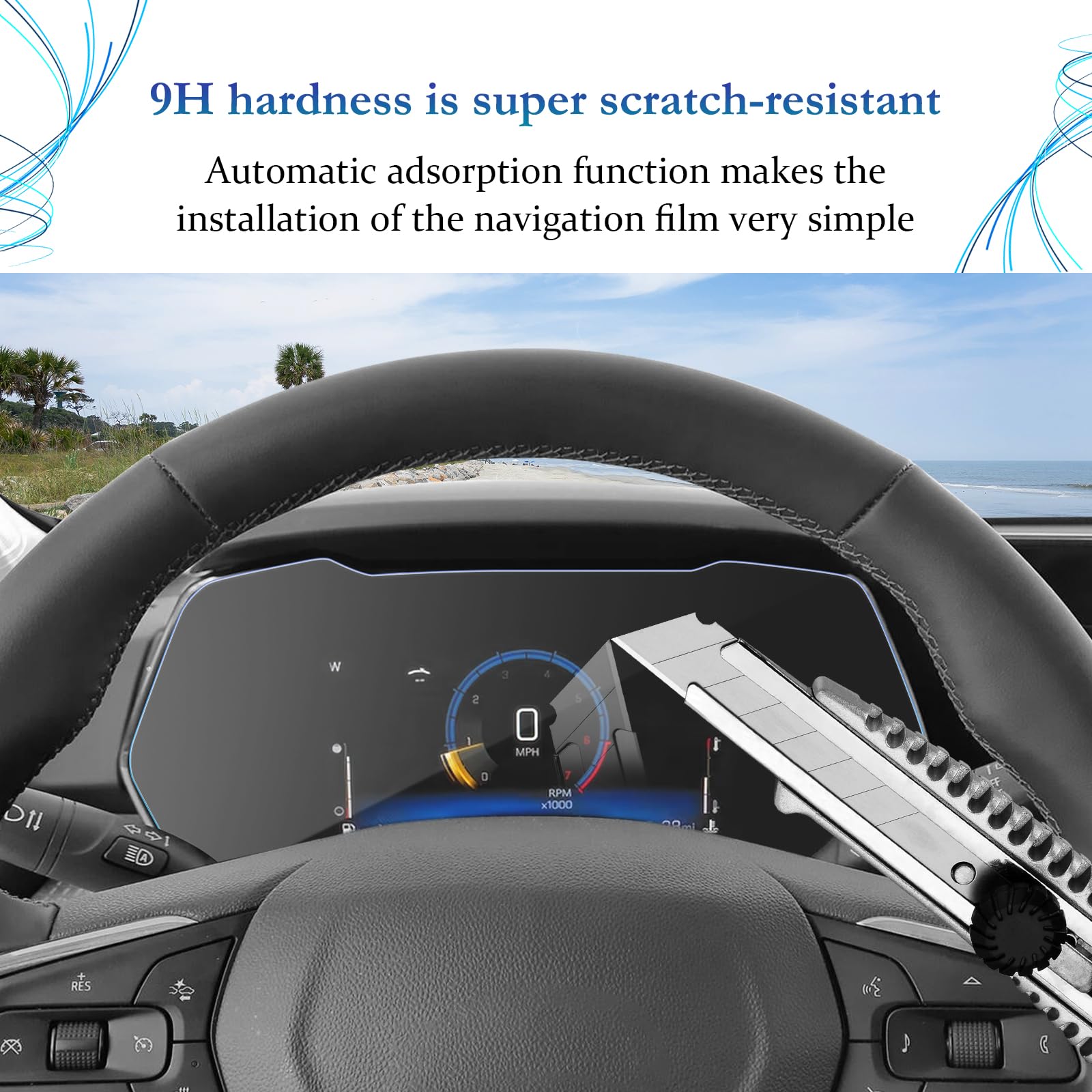2024-2025 Chevy Trax & Trailblazer 9H Hardness Screen Protector for 8