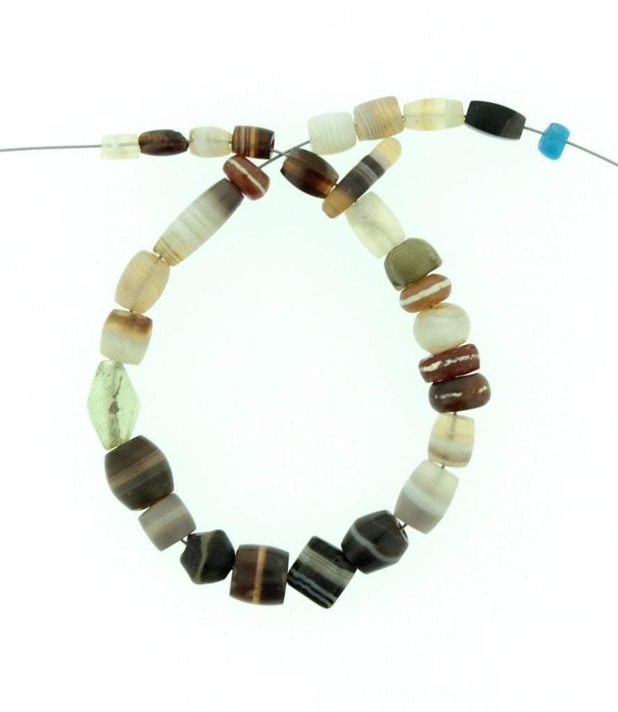 Authentic Sulemani Beads - Premium Ancient Healing Gemstone Bracelet for Meditation, Spiritual Protection & Positive Energy | Yoga, Chakra Balancing & Holistic Wellness Accessories