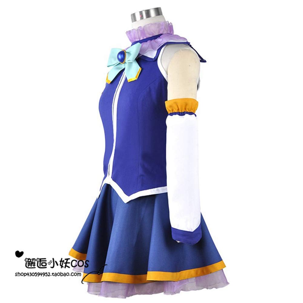 Anime Aqua KonoSuba Cosplay Costume - Premium Halloween Party Dress for Women | Perfect for Cosplay Events, Halloween Parties & Anime Conventions