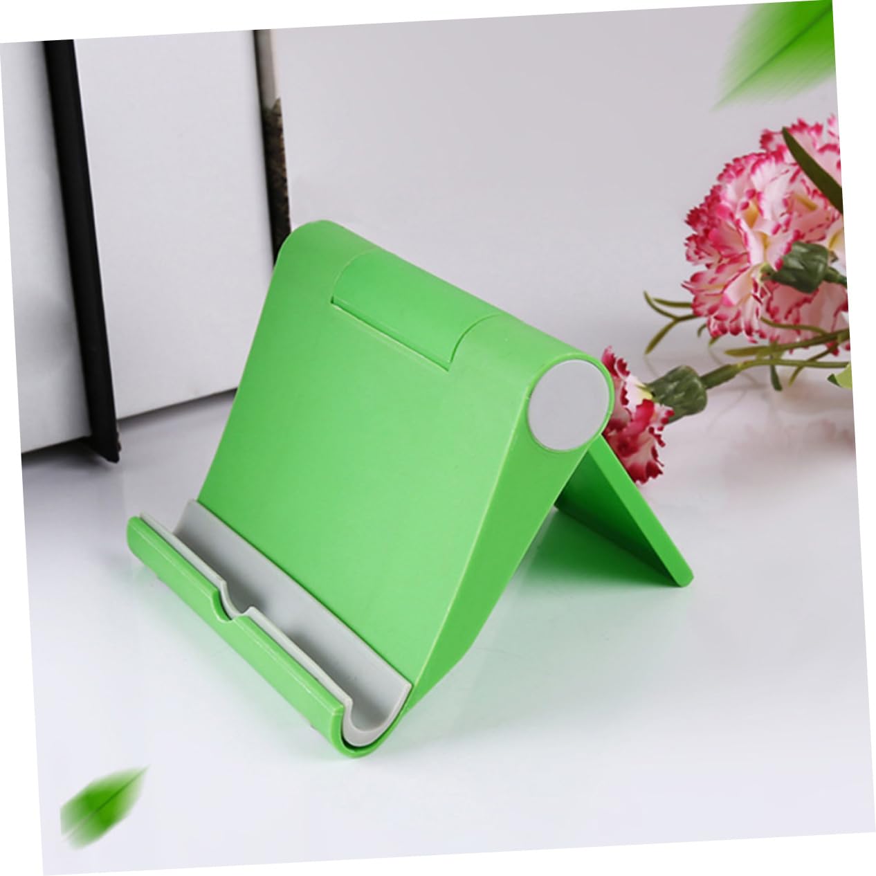 STOBOK Foldable Phone Stand Holder - Adjustable & Portable Cell Phone Stand for iPhone, Samsung, Tablets (6-12.9