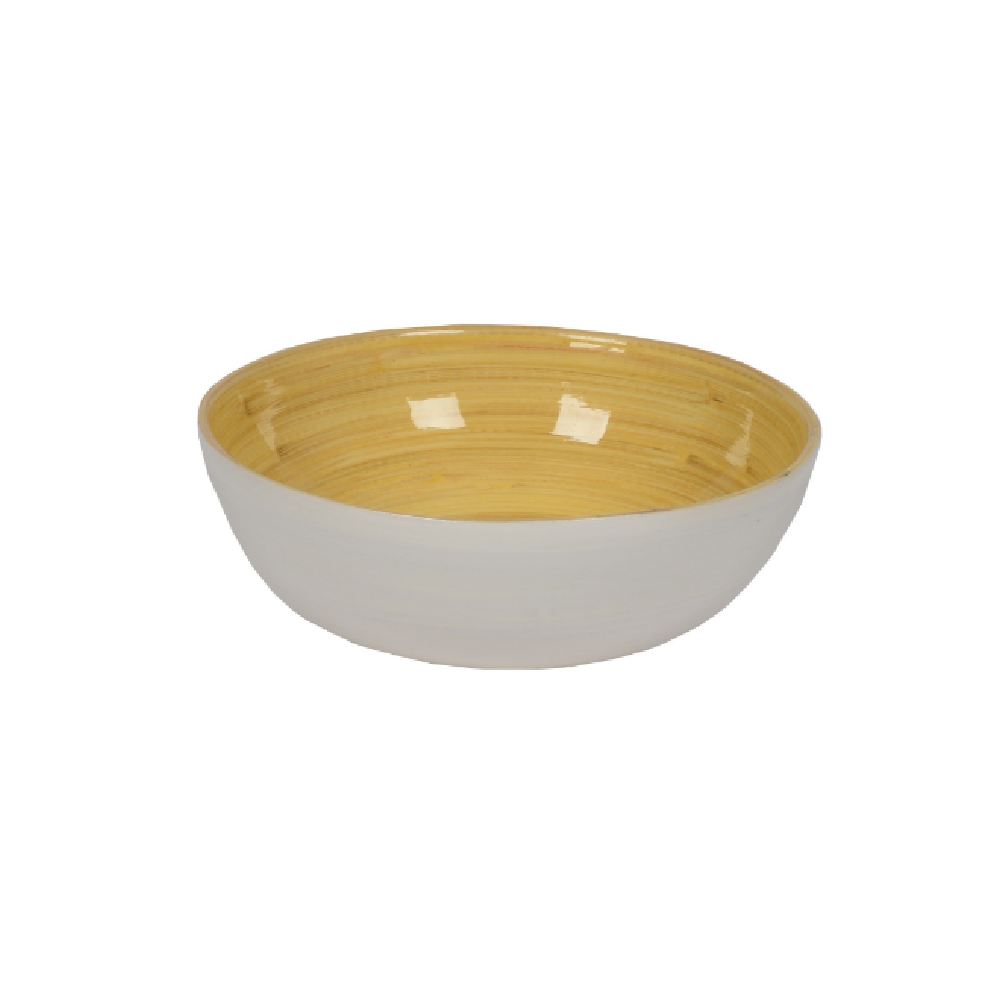 Albert L. (Punkt) Bamboo Side Bowl - Eco-Friendly Small Serving Dish for Salads, Snacks & Decor - Perfect for Dining, Kitchen & Home Decor