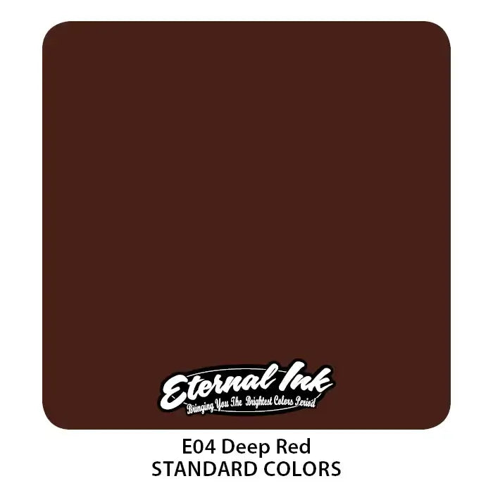 Deep Red Eternal Ink - Long-Lasting Vibrant Ink for Tattoos, Calligraphy & Art - Perfect for Professional Tattoo Artists, Calligraphers & DIY Craft Projects
