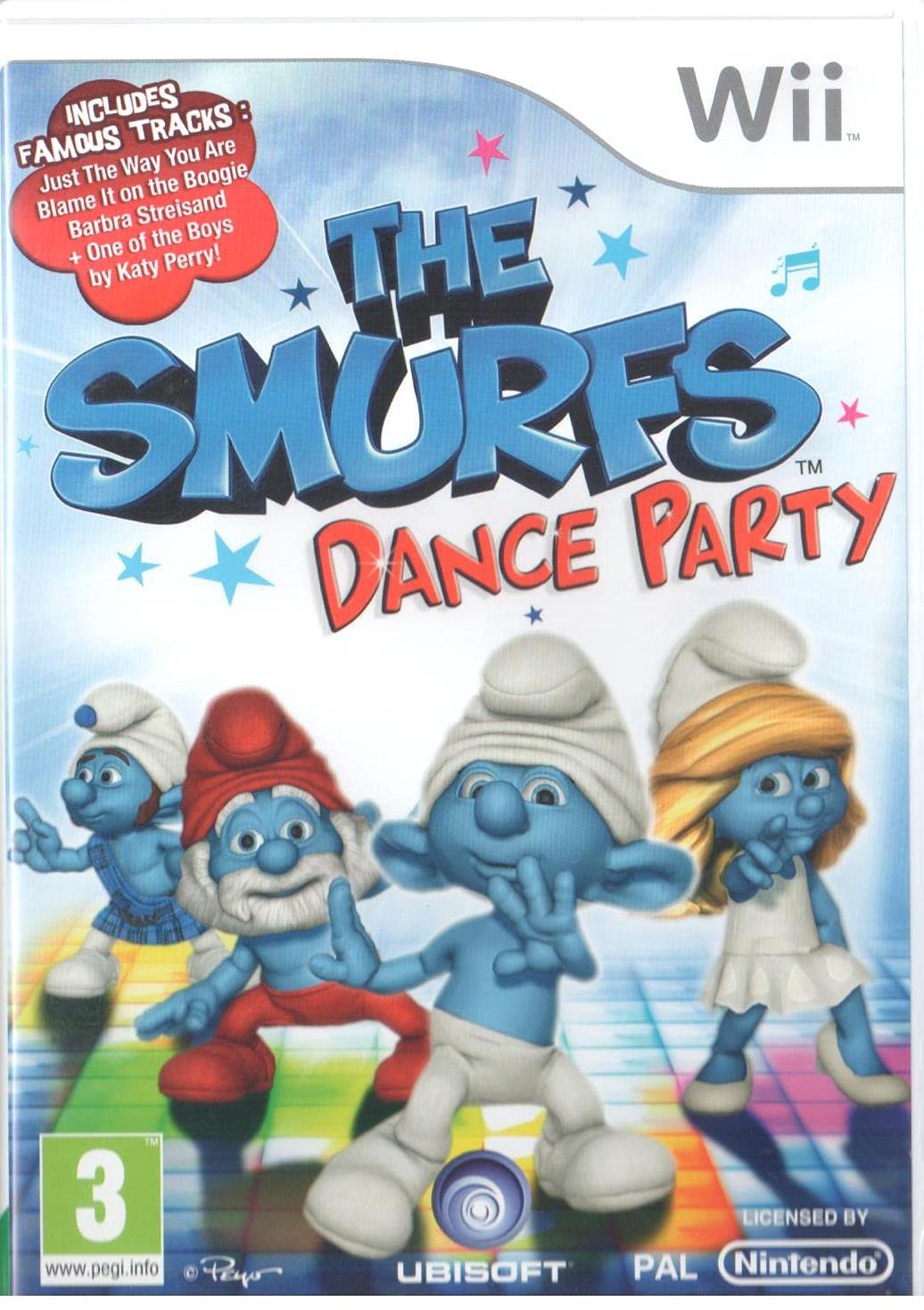 The Smurfs Dance Party - Fun Family Game for Nintendo Wii - Perfect for Kids' Birthday Parties & Family Game Nights