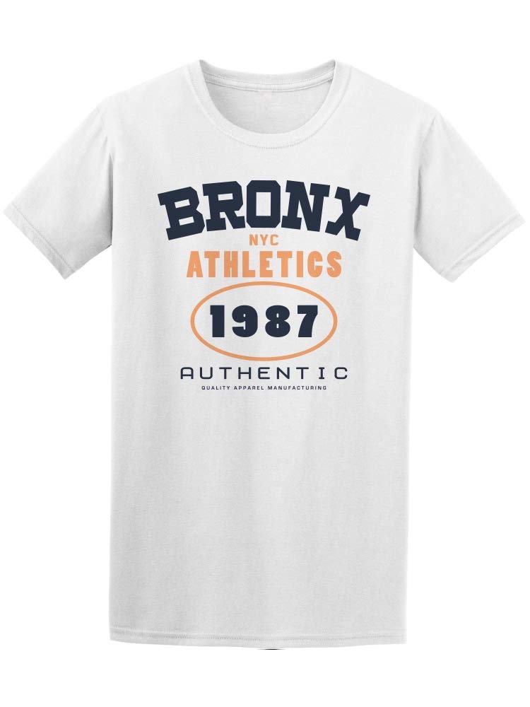 New York Bronx Graphic T-Shirt for Men - Trendy College Tee for Casual Wear, Street Style & Campus Fashion